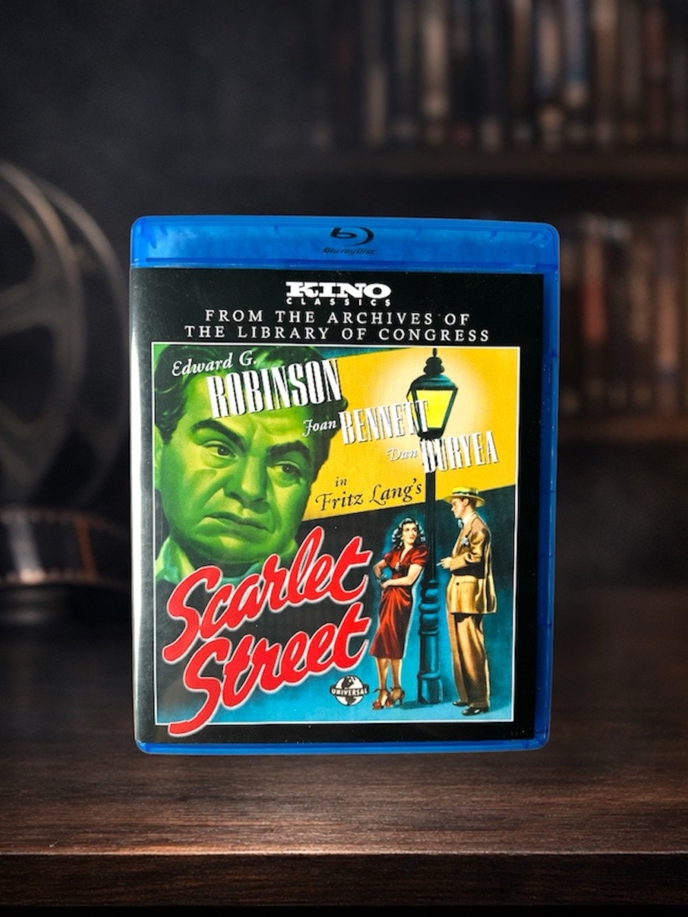 Fritz Lang Scarlet Street Noir Blu-ray Kino Classics